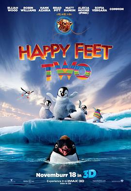 3D 踢哒小企鹅2(港) / 快乐脚2(台) / 欢乐大脚2 / Happy Feet Two海报